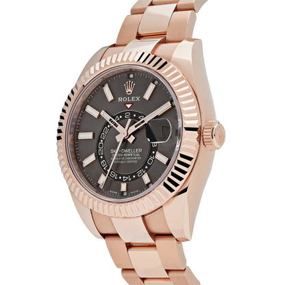 2025 Watch Sky-Dweller 336935 Rose Gold Rhodium Slate Grey Dial (2024)