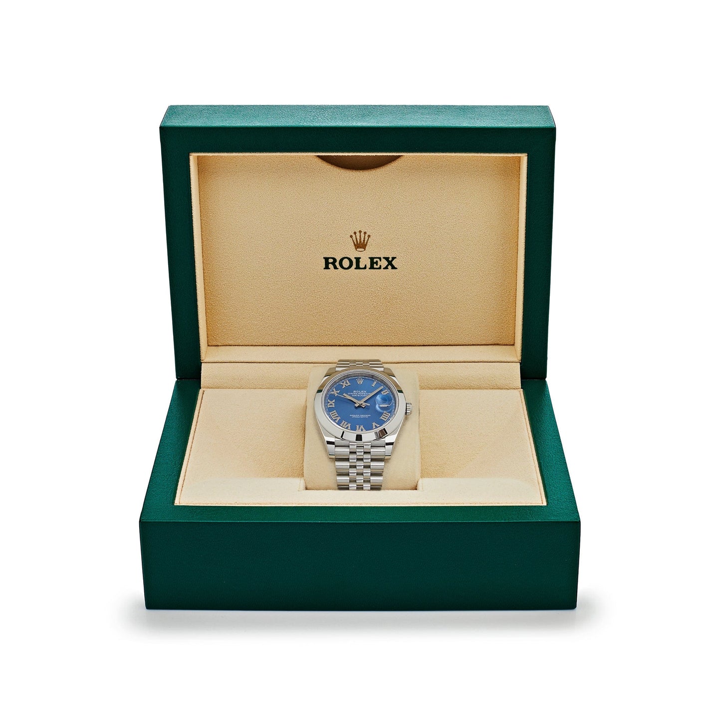 2025 Watch Datejust 126300 Stainless Steel Blue Roman Dial Jubilee (2024)