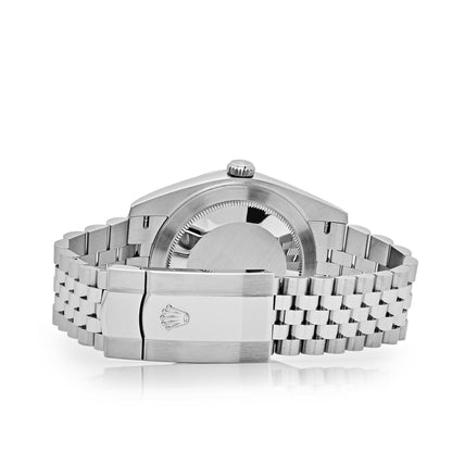 2025 Watch Datejust 126300 Stainless Steel Stick White Dial Jubilee (2024)