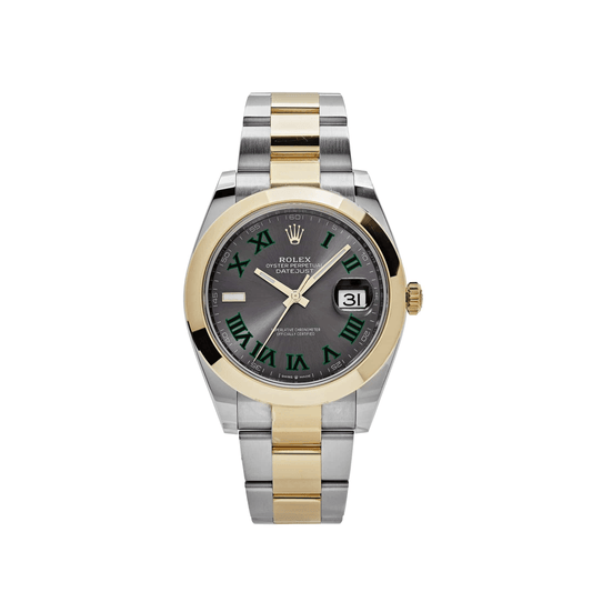 2025 Watch Datejust 126303 'Wimbledon' Yellow Gold Stainless Steel Slate Dial (2020)