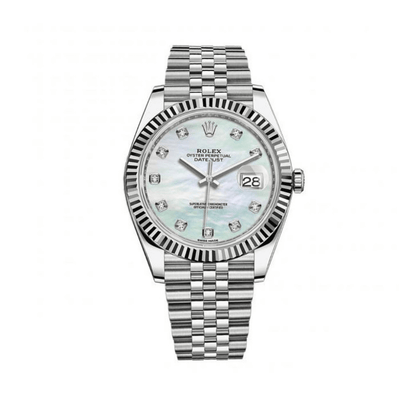 2025 Watch Datejust 126334 Stainless Steel Diamond Mother Of Pearl Dial Jubilee