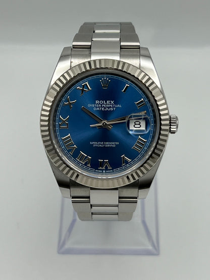 2025 Watch Datejust 126334 Stainless Steel Blue Dial Oyster (2021)