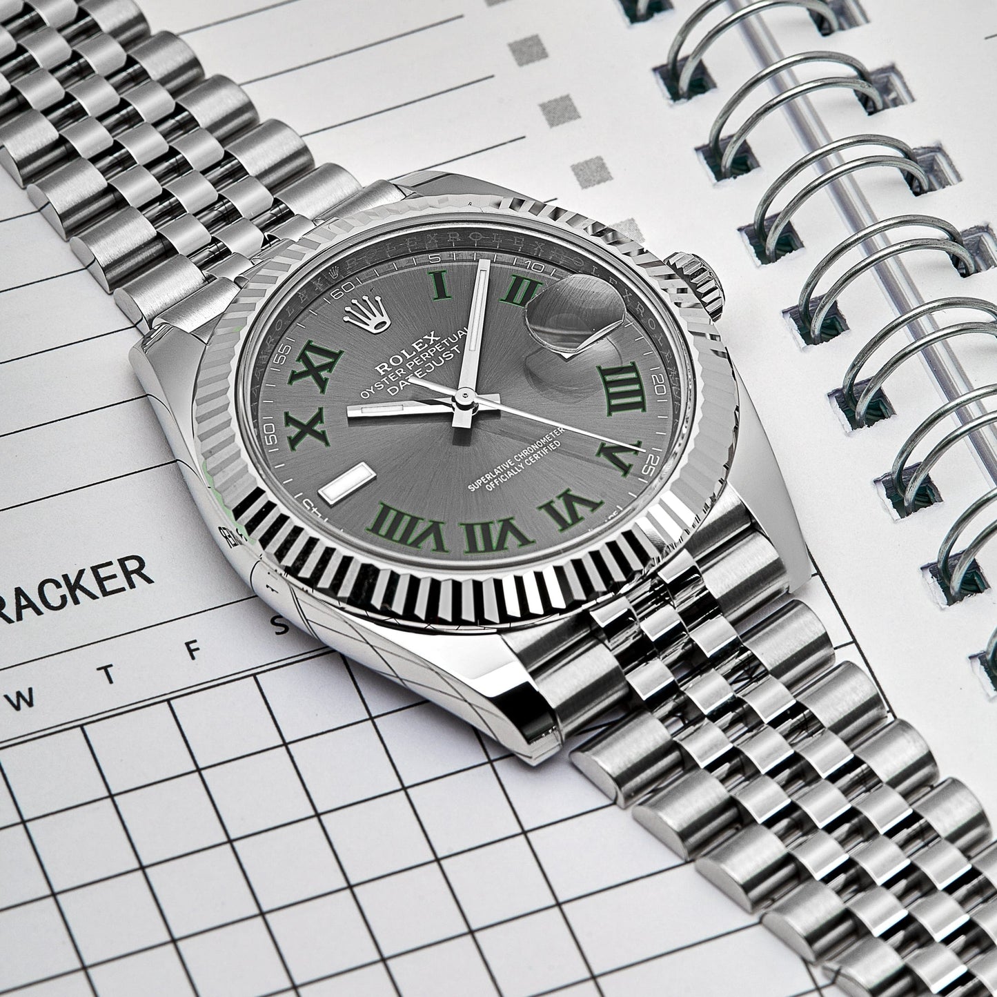 2025 Watch Datejust 126334 'Wimbledon' Stainless Steel Slate Dial Jubilee (2024)