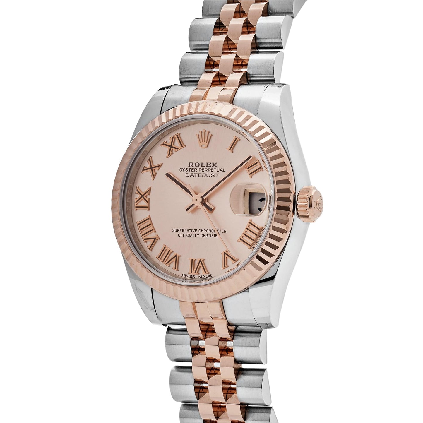 2025 Watch Datejust 178271 Rose Gold Stainless Steel Sundust Dial (2020)