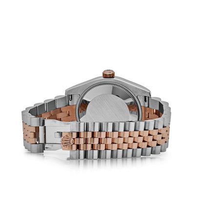 2025 Watch Datejust 178271 Rose Gold Stainless Steel Sundust Dial (2020)