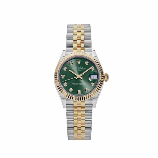 2025 Watch Datejust 278273 Yellow Gold Stainless Steel Green Dial (2023)