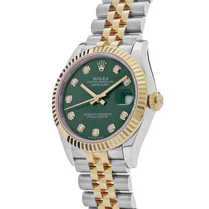 2025 Watch Datejust 278273 Yellow Gold Stainless Steel Green Dial (2023)