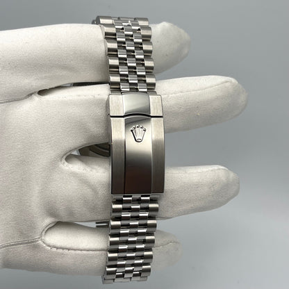 2025 Watch Datejust 126234 White Gold Stainless Steel Blue Dial Jubilee