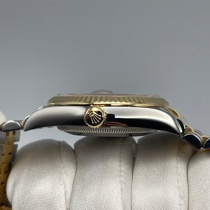 2025 Watch Datejust 126233 'Wimbledon' Stainless Steel Yellow Gold Slate Dial Jubilee (2021)