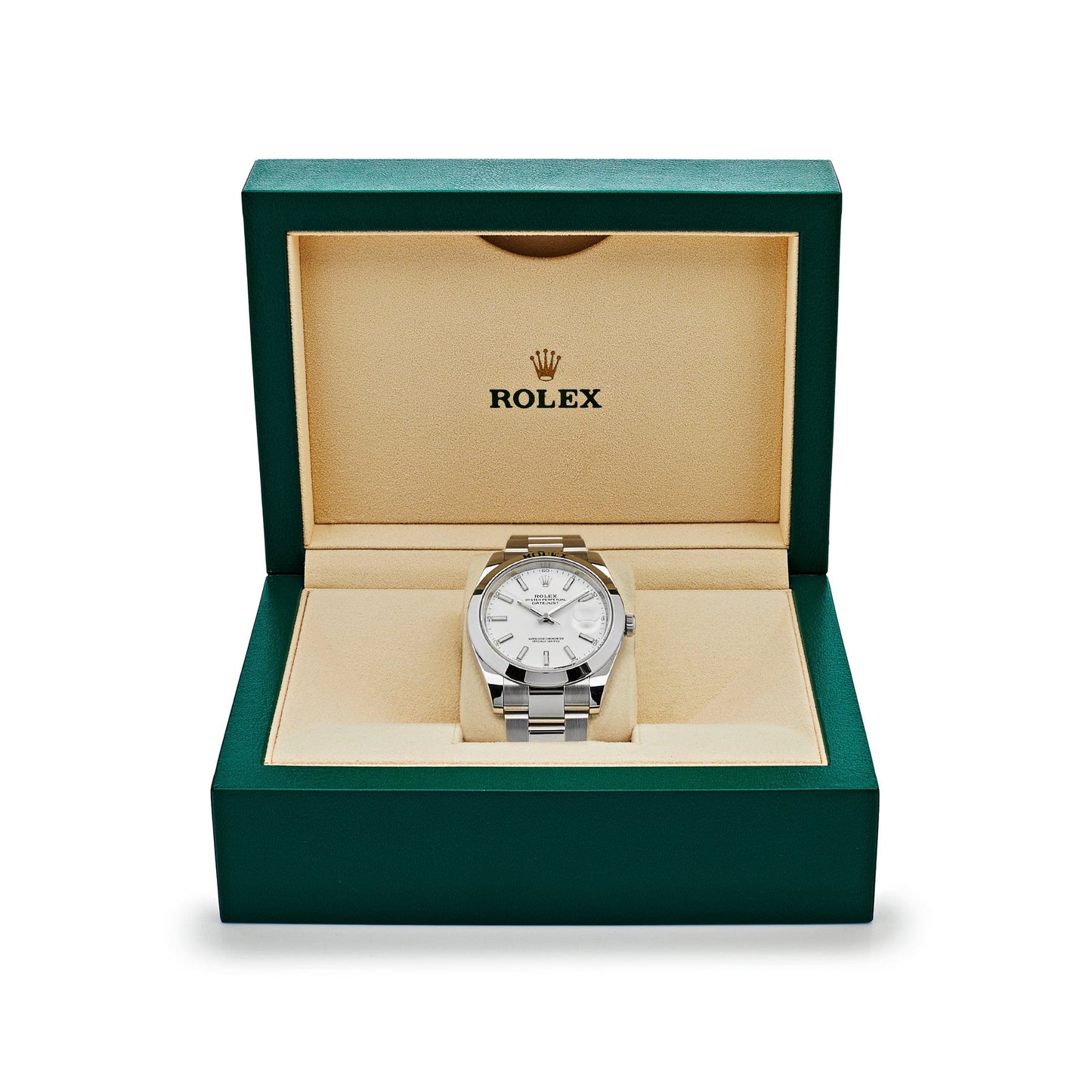 2025 Watch Datejust 126300 Stainless Steel White Dial Oyster