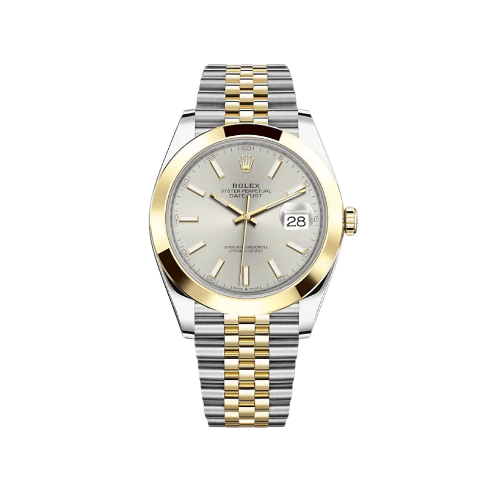 2025 Watch Datejust 126303 Stainless Steel Yellow Gold Silver Dial Jubilee