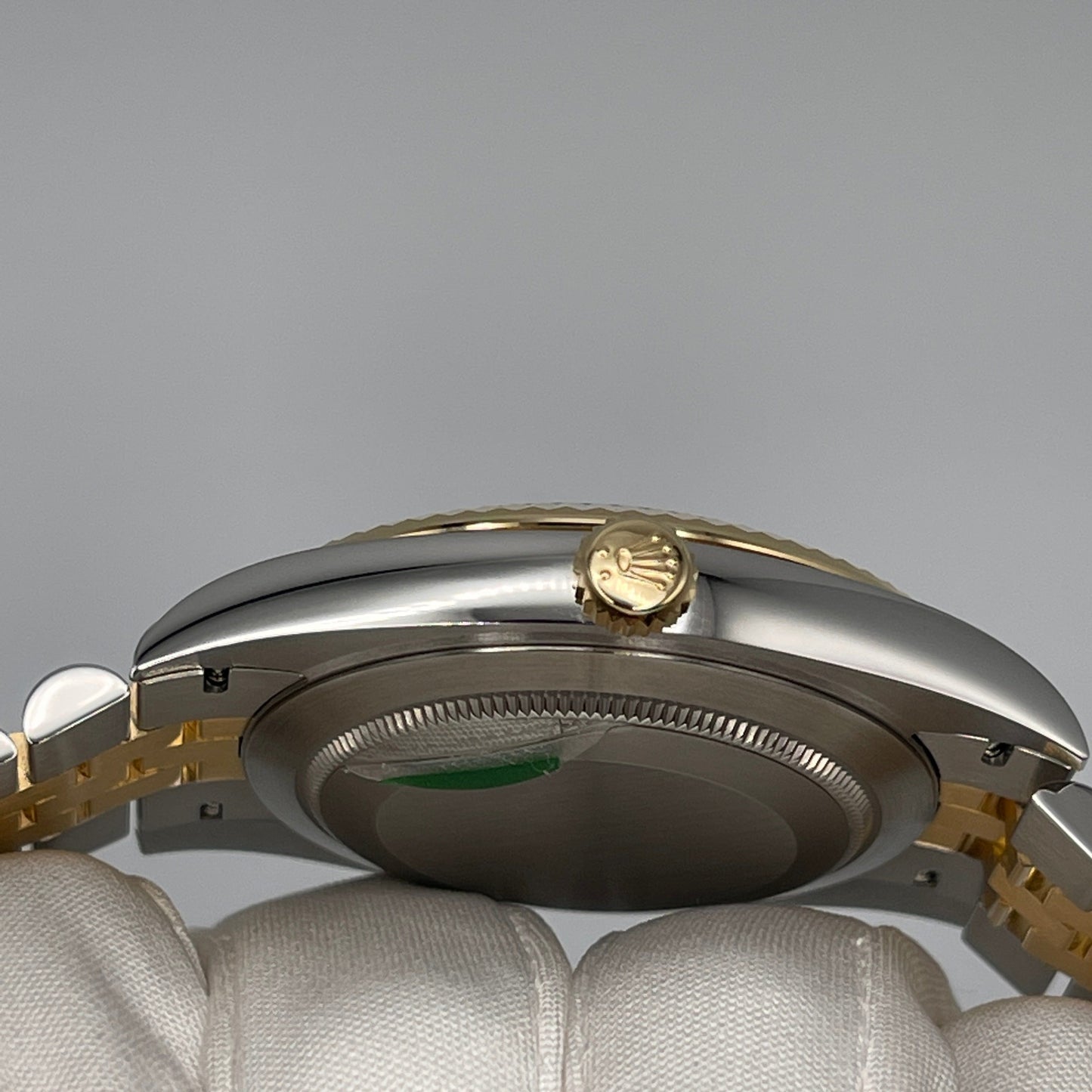 2025 Watch Datejust 126333 'Wimbledon' Yellow Gold Stainless Steel Slate Jubilee