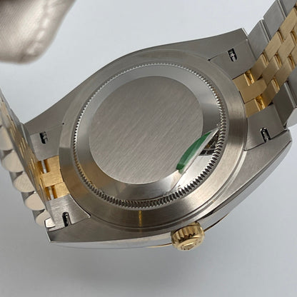 2025 Watch Datejust 126333 'Wimbledon' Yellow Gold Stainless Steel Slate Jubilee