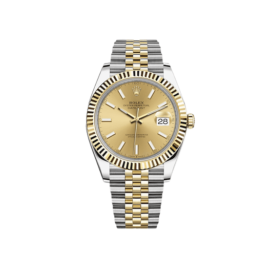 2025 Watch Datejust 126333 Yellow Gold Stainless Steel Champagne Dial Jubilee (2022)