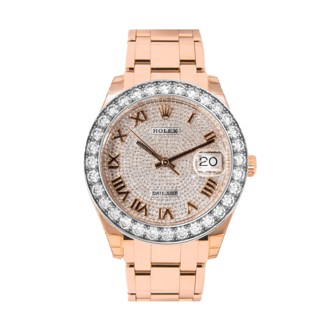 2025 Watch Datejust Pearlmaster 86285 Diamond Paved
