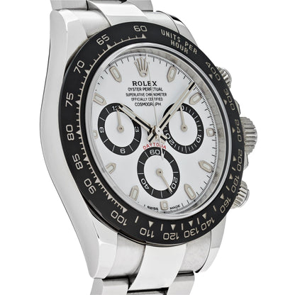 2025 Watch Daytona 116500LN Stainless Steel White Panda Dial (2021)