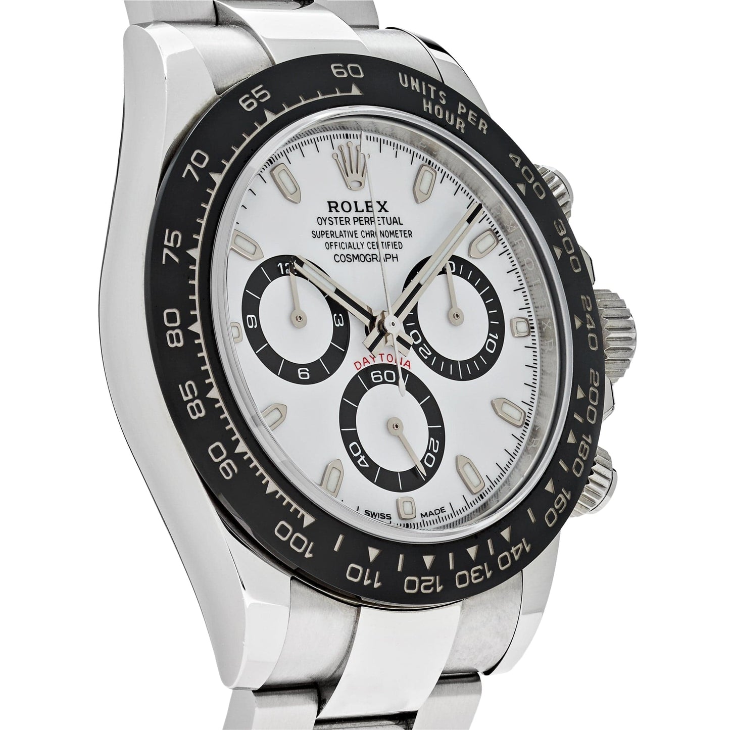 2025 Watch Daytona 116500LN Stainless Steel White Panda Dial (2022)