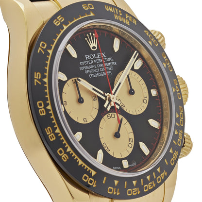 2025 Watch Daytona 116518LN 'Paul Newman' Yellow Gold Black Dial