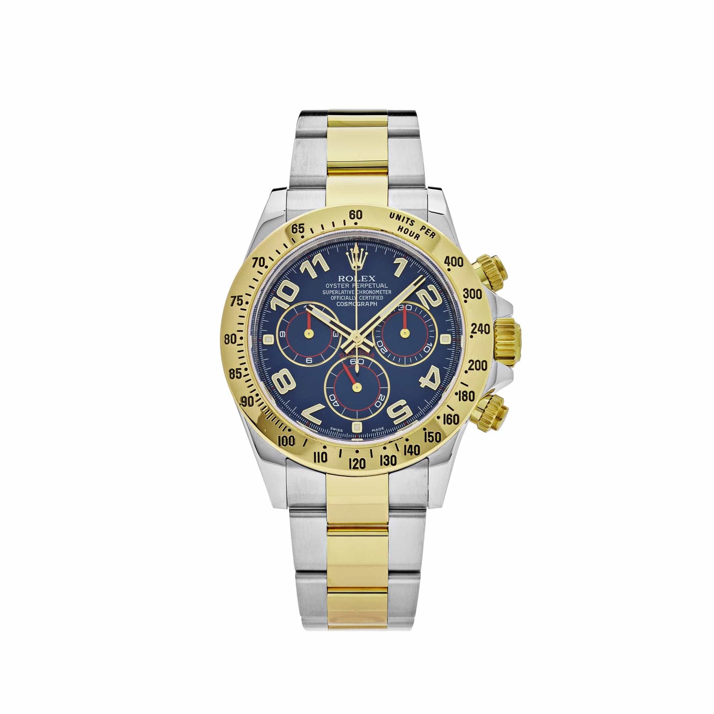 2025 Watch Daytona 116523 Stainless Steel and Yellow Gold Blue Dial