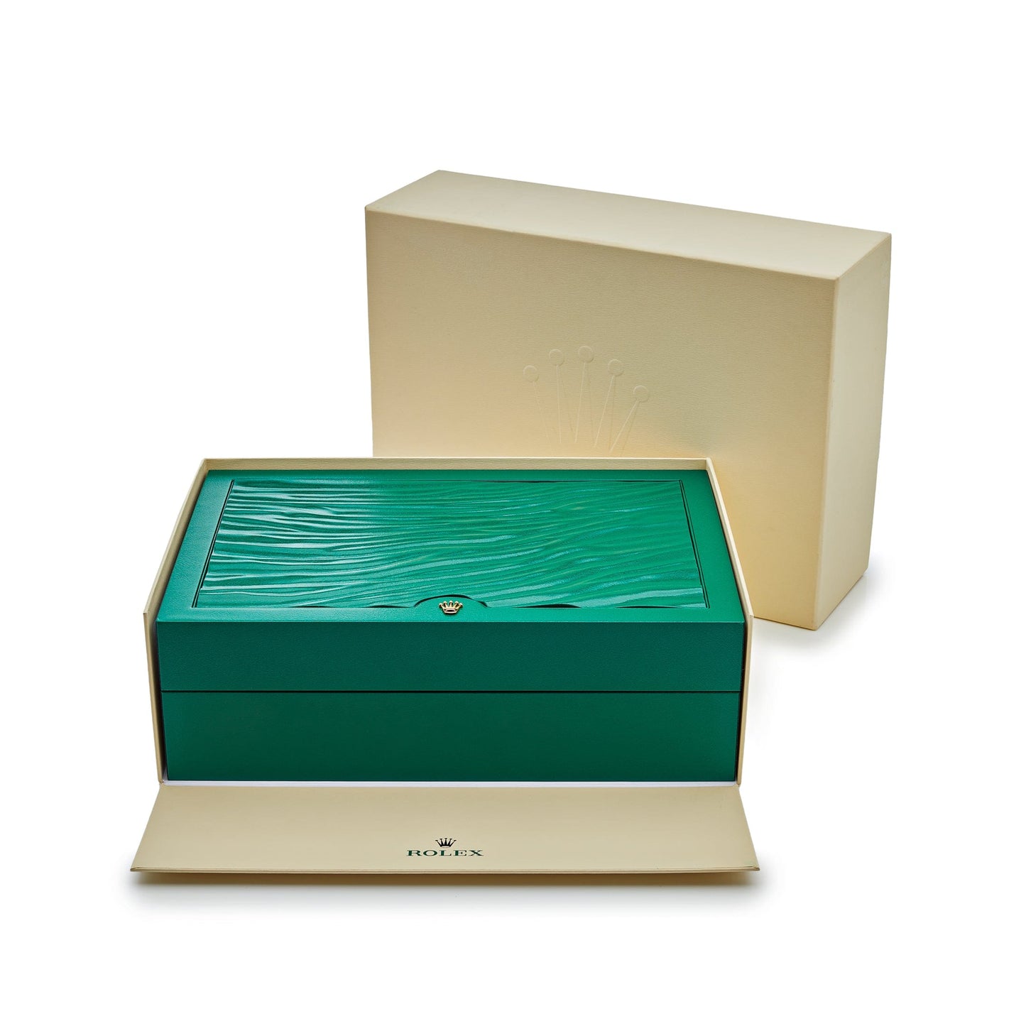 2025 Watch Daytona 116599RBOW 'Rainbow' White Gold Black Dial Sapphire Bezel (2023)