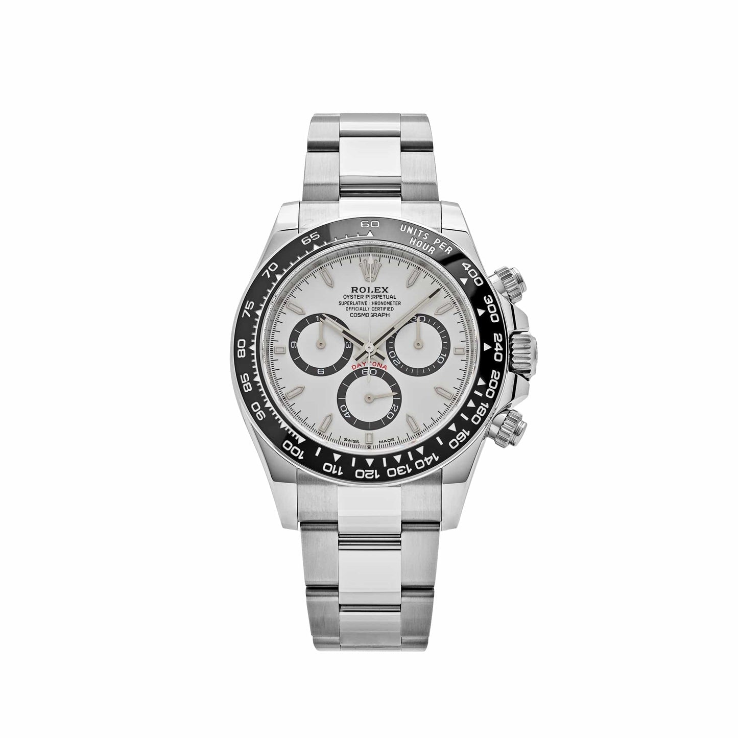 2025 Watch Daytona 126500LN Stainless Steel White Panda Dial (2024)