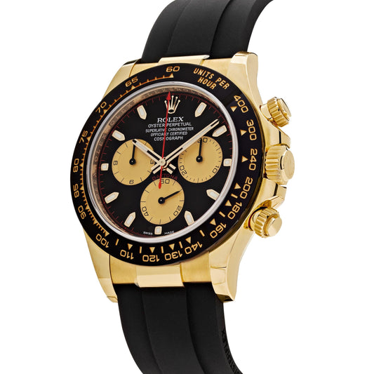 2025 Watch Daytona 116518LN 'Paul Newman' Yellow Gold Black Dial