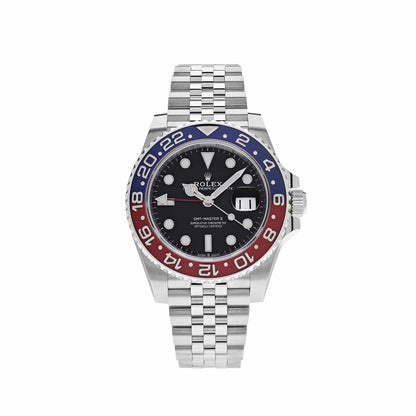 2025 Watch GMT-Master II 126710BLRO 'Pepsi' Stainless Steel Black Dial Jubilee (2020)