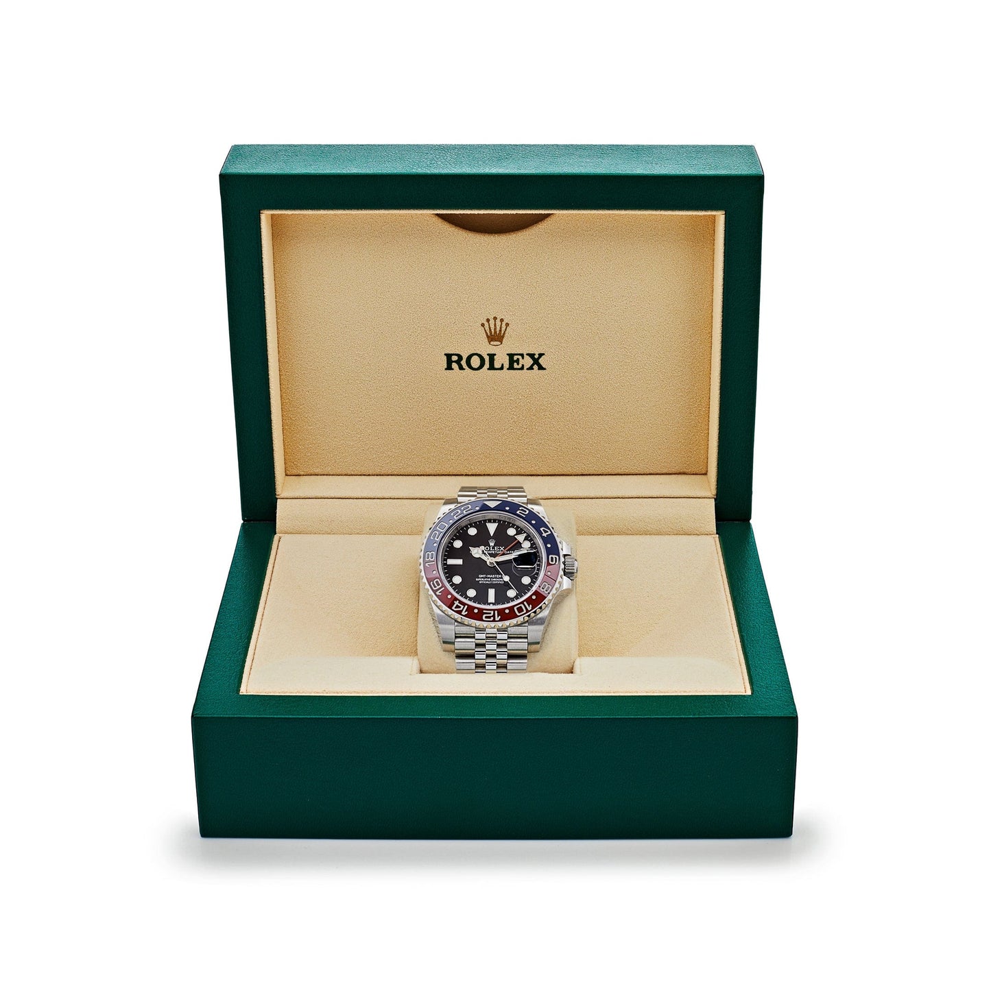 2025 Watch GMT-Master II 126710BLRO 'Pepsi' Stainless Steel Black Dial Jubilee (2020)
