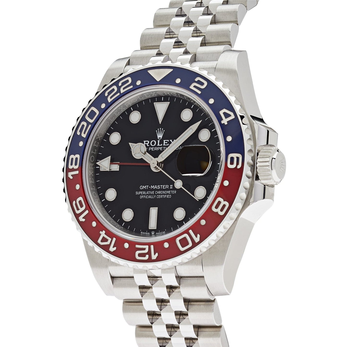2025 Watch GMT-Master II 126710BLRO 'Pepsi' Stainless Steel Black Dial Jubilee (2024)