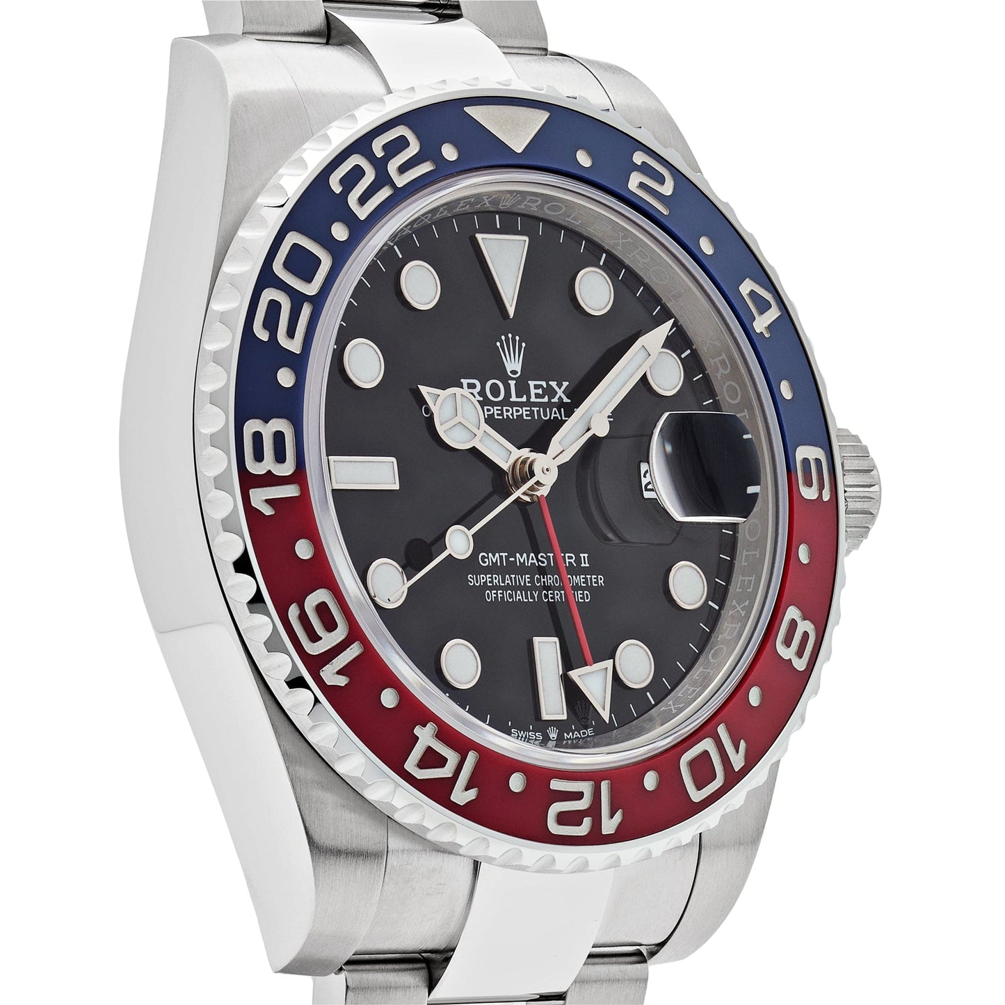 2025 Watch GMT-Master II 126710BLRO 'Pepsi' Stainless Steel Black Dial Oyster (2024)
