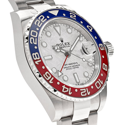 2025 Watch GMT-Master II 126719BLRO 'Pepsi' White Gold Meteorite Dial (2024)