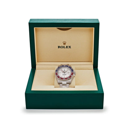 2025 Watch GMT-Master II 126719BLRO 'Pepsi' White Gold Meteorite Dial (2021)