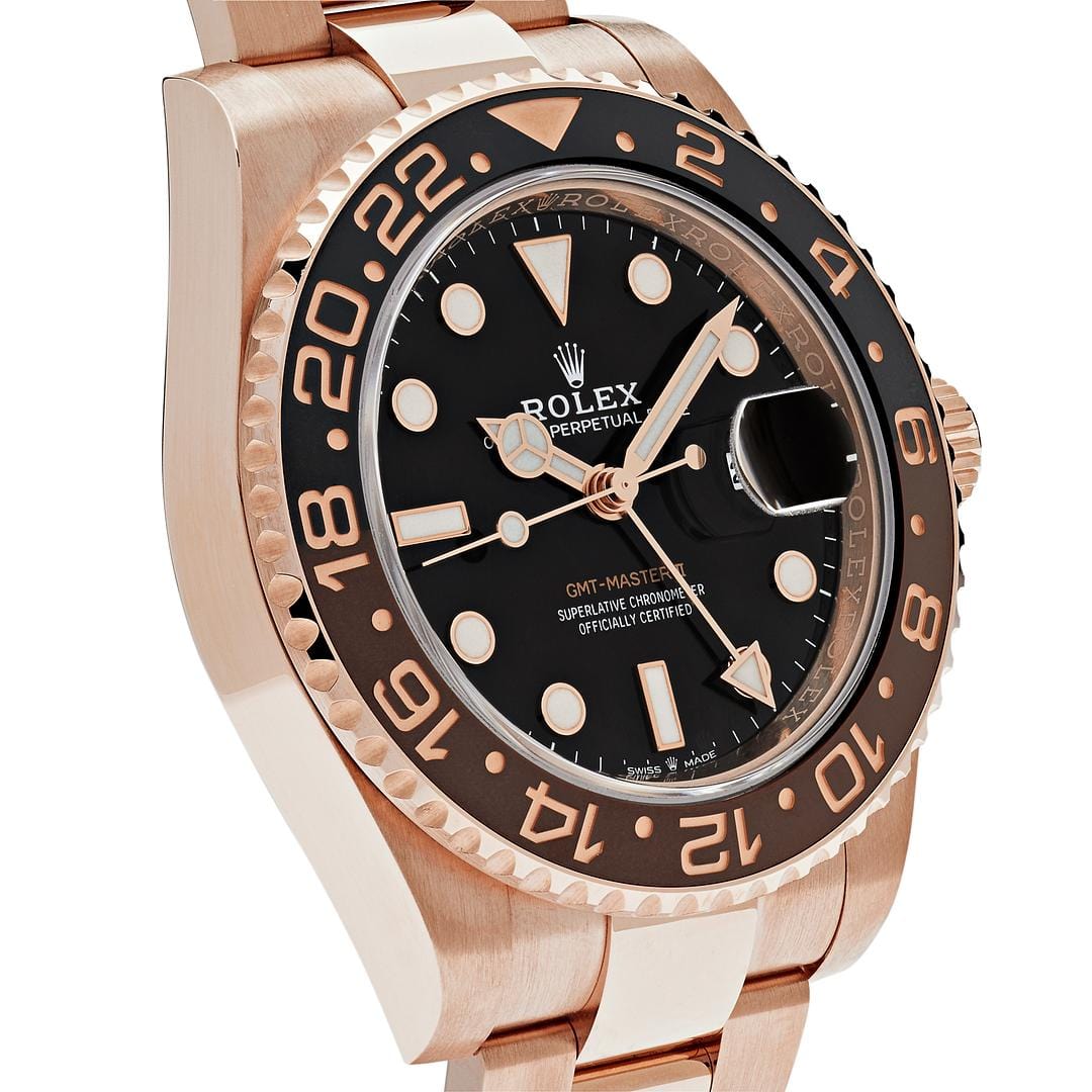 2025 Watch GMT-Master II 126715CHNR 'Root Beer' Rose Gold Black Dial (2023)