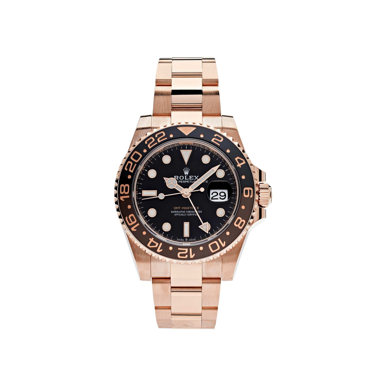2025 Watch GMT-Master II 126715CHNR 'Root Beer' Rose Gold Black Dial (2024)