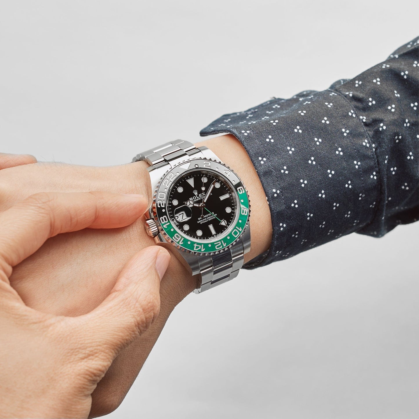 2025 Watch GMT-Master II 126720VTNR 'Sprite' Lefty Stainless Steel Oyster (2023)