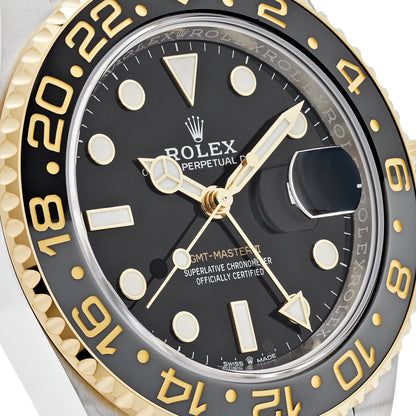 2025 Watch GMT-Master II 126713GRNR Stainless Steel Yellow Gold Black Dial Jubilee (2024)