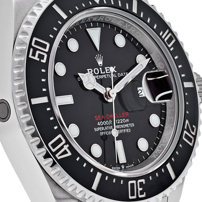 2025 Watch Sea-Dweller 126600 Stainless Steel Black Dial (2018)