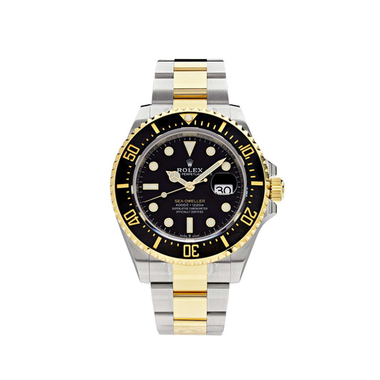 2025 Watch Sea-Dweller 126603 Stainless Steel Yellow Gold Black Dial (2023)