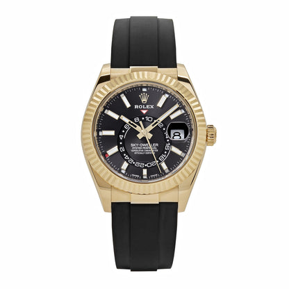 2025 Watch Sky-Dweller 336238 Yellow Gold  Bright Black Dial (2024)