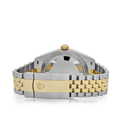 2025 Watch Sky-Dweller 326933 Stainless Steel Yellow Gold Jubilee Black Dial