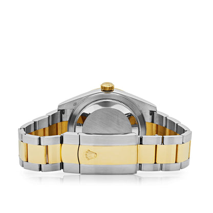 2025 Watch Sky-Dweller 326933 Stainless Steel Yellow Gold Black Dial (2020)