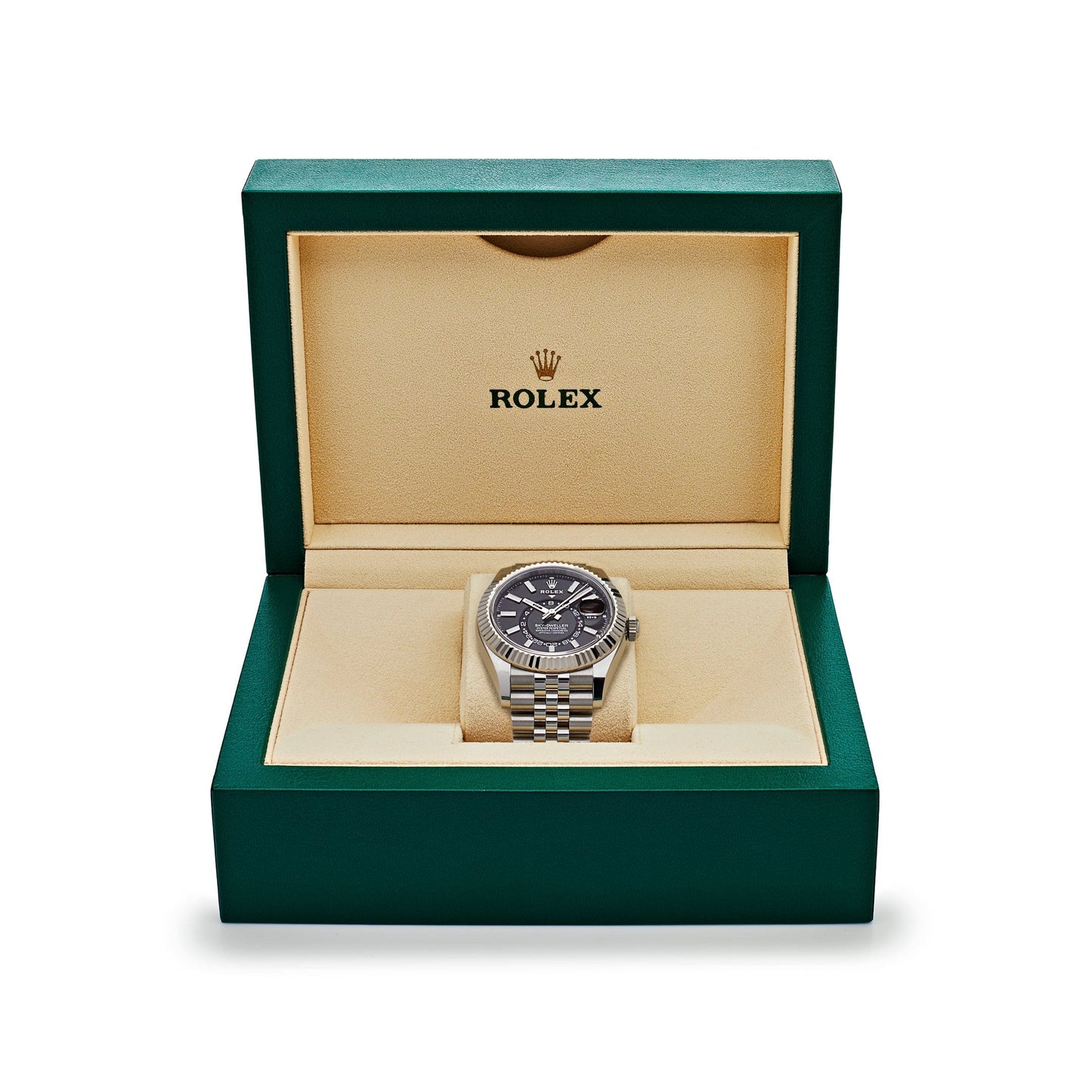 2025 Watch Sky-Dweller 326934 Stainless Steel Black Dial Jubilee (2023)