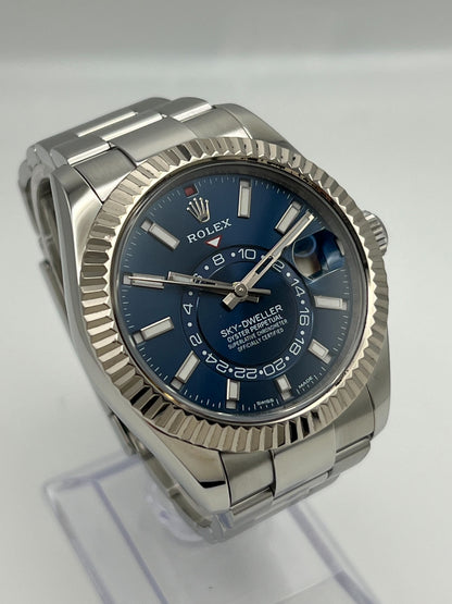 2025 Watch Sky-Dweller 326934 Stainless Steel Blue Dial (2020)