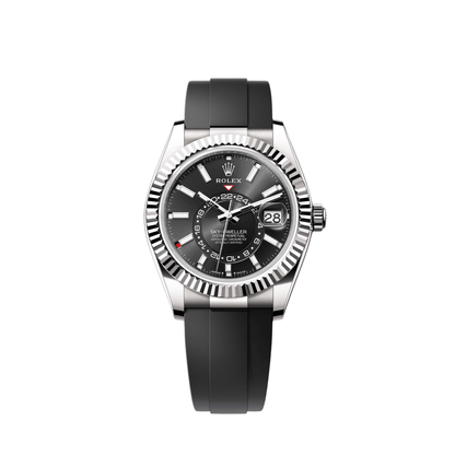 2025 Watch Sky-Dweller 336239 White Gold Black Dial Oysterflex (2024)