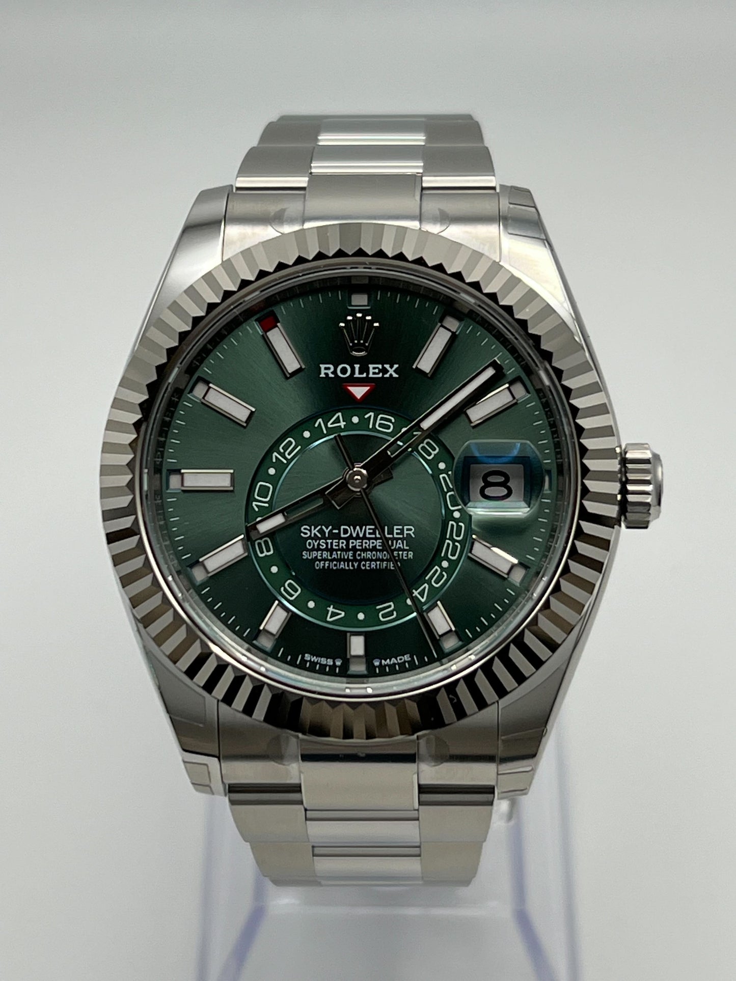 2025 Watch Sky-Dweller 336934 Stainless Steel Green Dial (2024)