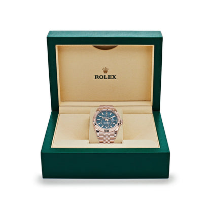 2025 Watch Sky-Dweller 336935 Everose Gold Blue Dial Jubilee