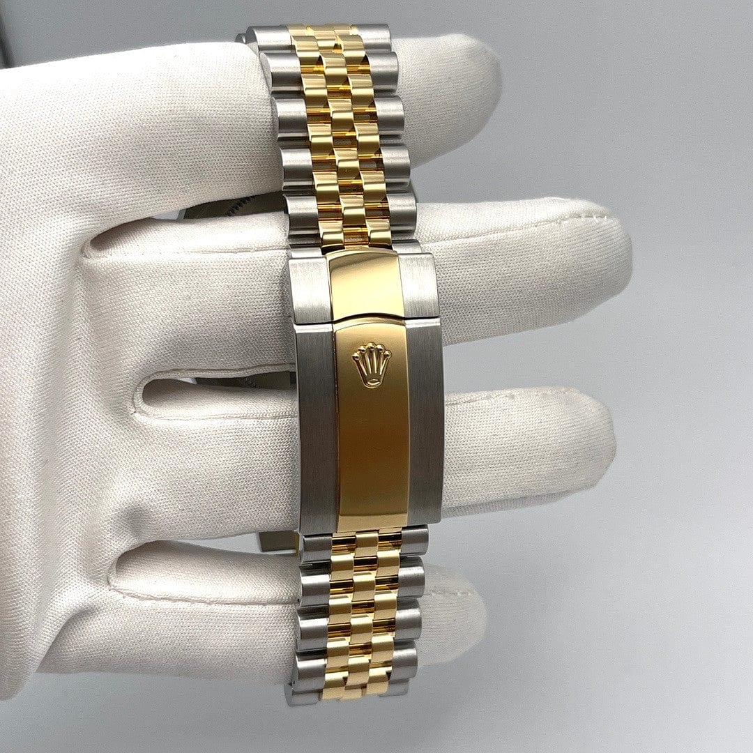 2025 Watch Sky-Dweller 326933 Stainless Steel Yellow Gold Champagne Dial