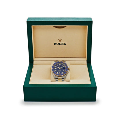 2025 Watch Submariner Date 126613LB Stainless Steel Yellow Gold Blue Dial (2021)