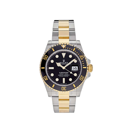 2025 Watch Submariner Date 126613LN Stainless Steel Yellow Gold Black Dial (2023)