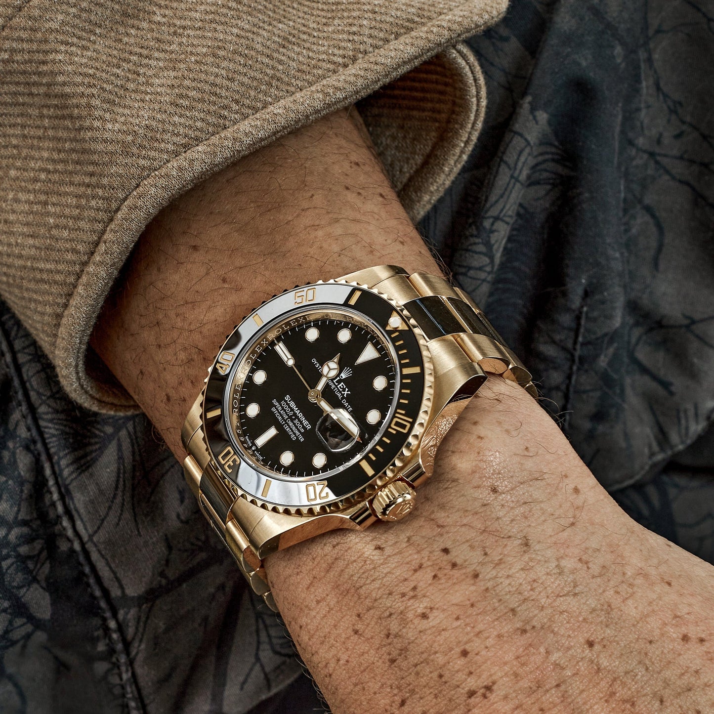 2025 Watch Submariner Date 126618LN Yellow Gold Black Dial (2023)